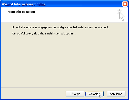Outlook Express E-mail instellingen